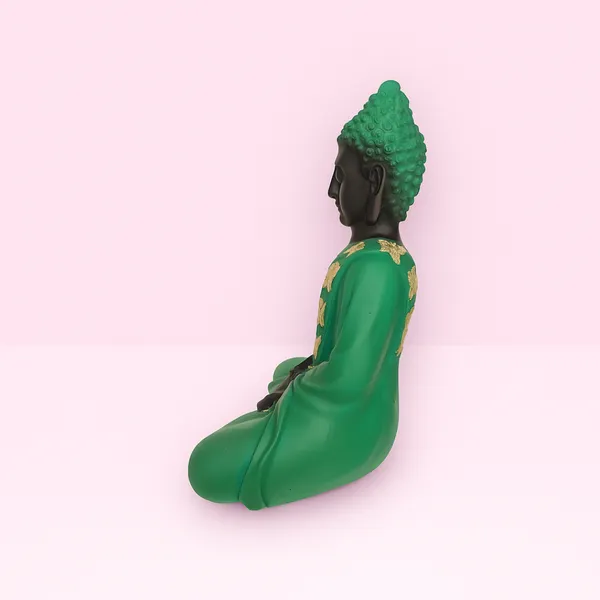Green_Resin_Home_Religious_Idol