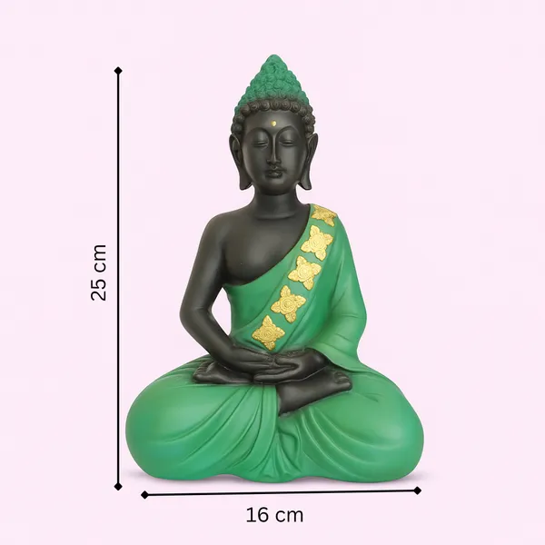 Green_Resin_Home_Religious_Idol