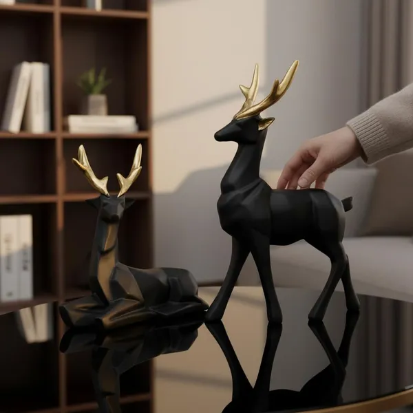 Black_Resin_Home_Figurine