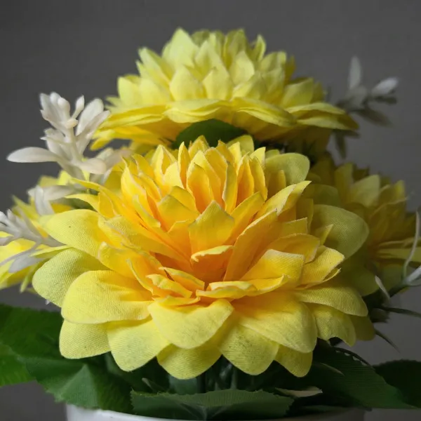 Yellow_Wood_Home_Flower_Pot