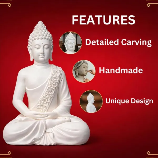 White_Resin_Home_Religious_Idol