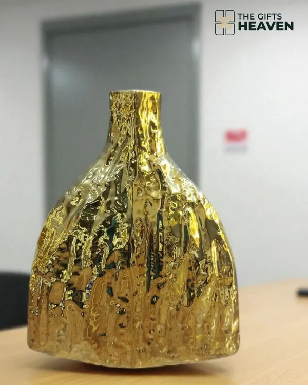 Gold_Ceramic_Home_Flower_Pot