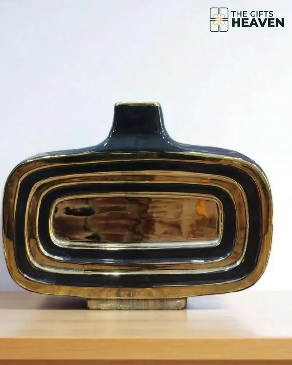 Black_Ceramic_Home_Flower_Pot