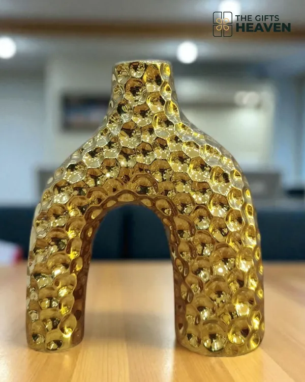 Gold_Ceramic_Home_Flower_Pot
