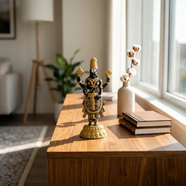 Blue_Resin_Home_Religious_Idol