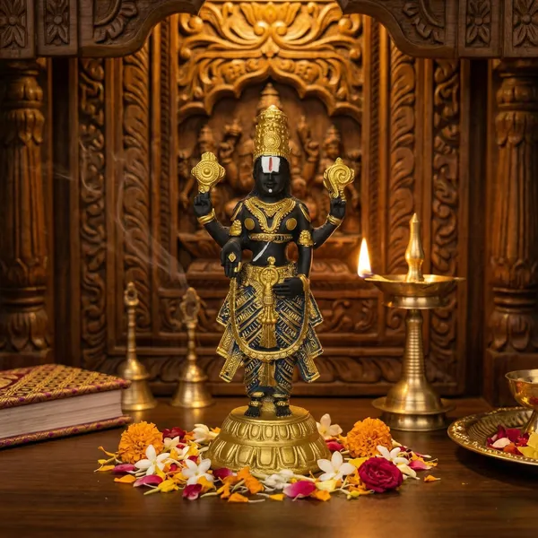Blue_Resin_Home_Religious_Idol
