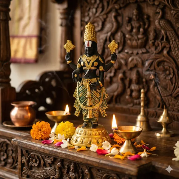 Green_Resin_Home_Religious_Idol