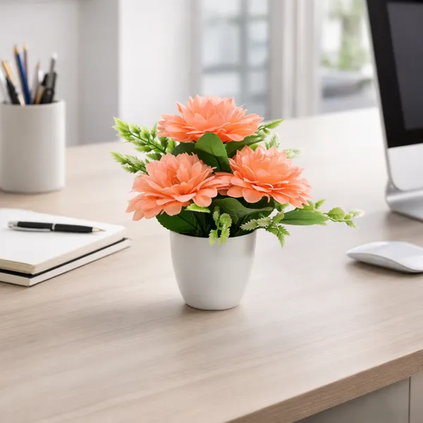 White_Flower_Pot_Peach