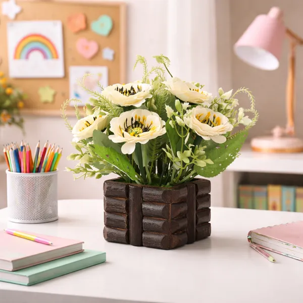 Wodden_Flower_Pot_White
