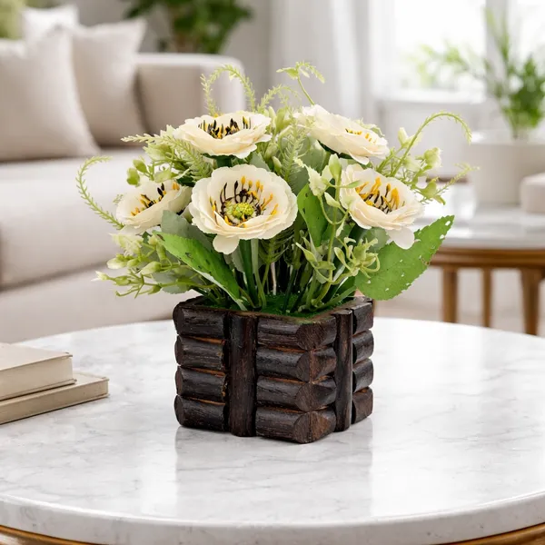 Wodden_Flower_Pot_White