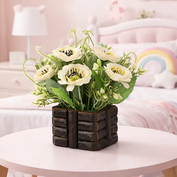 Wodden_Flower_Pot_White