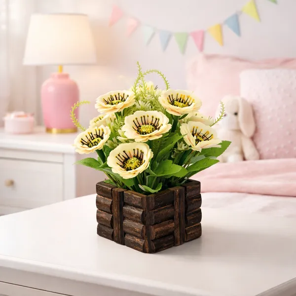 Wodden_Flower_Pot_White_pink