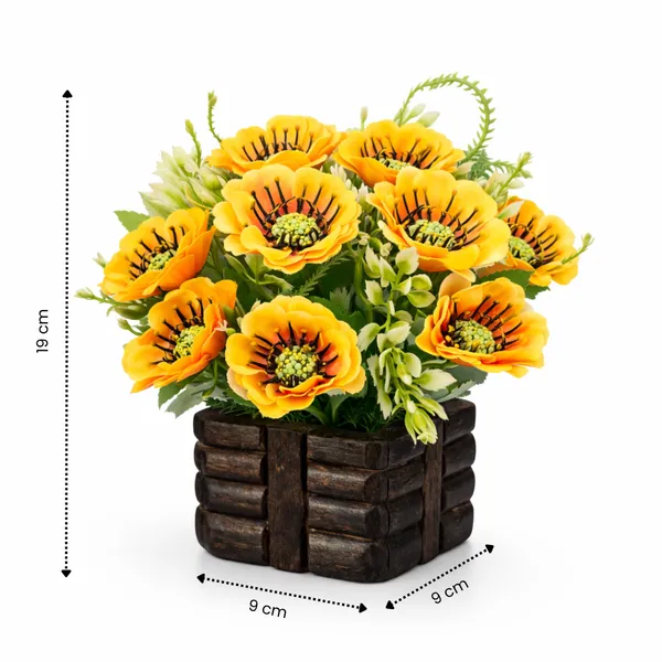 Wodden_Flower_Pot_yellow