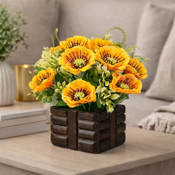 Wodden_Flower_Pot_yellow