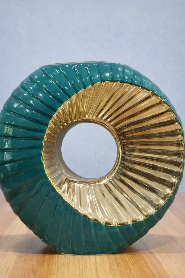 Green_Ceramic_Home_Flower_Pot