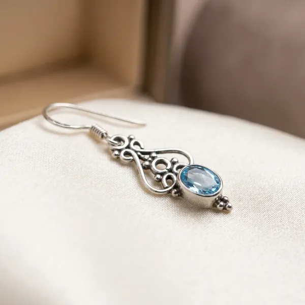 Blue_Topaz_Scroll_Crown_Drop_925_Sterling_Silver_Earrings
