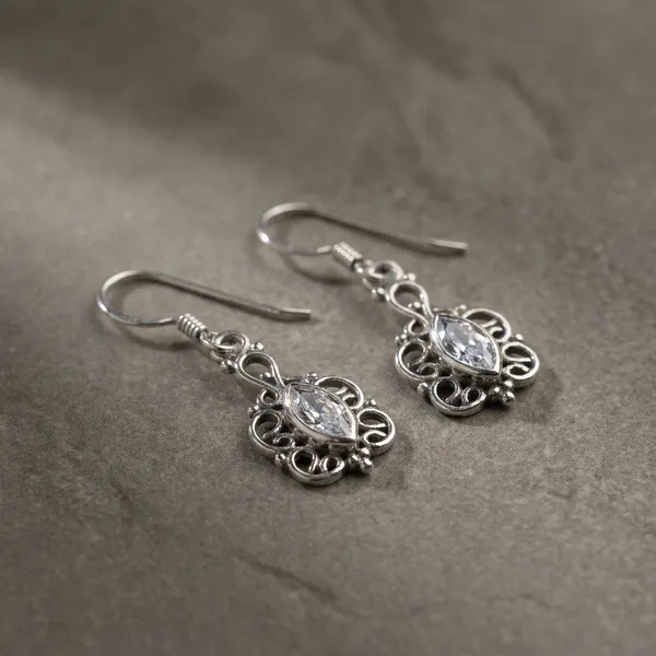 Cubic_Zirconia_Marquise_Scroll_Drop_925_Sterling_Silver_Earrings