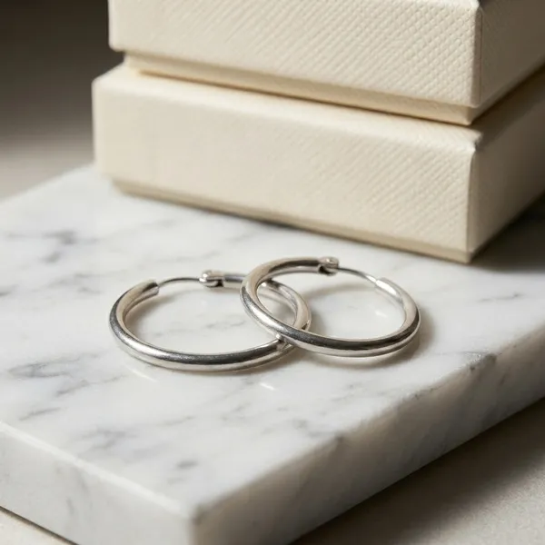 Plain_Hoop_925_Sterling_Silver_Earrings