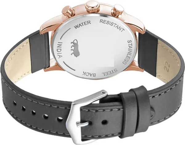 Onir_Leather_Copper_Date_And_Time_Analog_Quartz_For_Men/Boys_Analog_Watch_Analog_Watch_For_Men