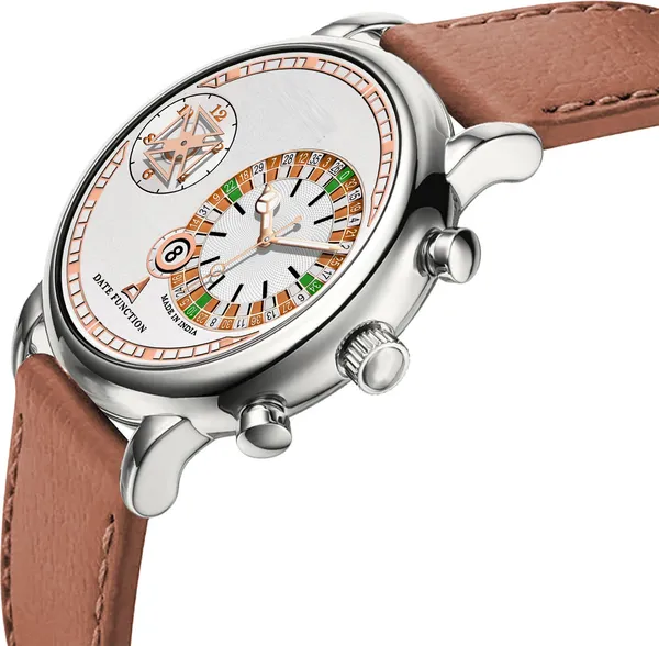 Onir_Leather_Silver_Date_And_Time_Analog_Quartz_For_Men/Boys_Analog_Watch_Analog_Watch_For_Men