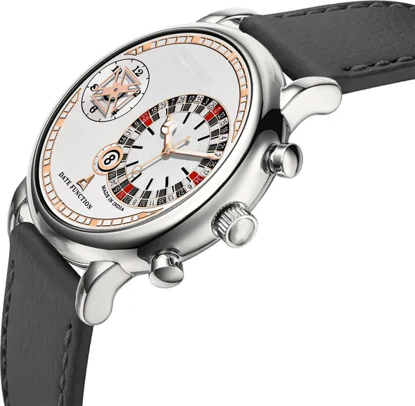 Onir_Leather_Silver_Date_And_Time_Analog_Quartz_For_Men/Boys_Analog_Watch_Analog_Watch_For_Men