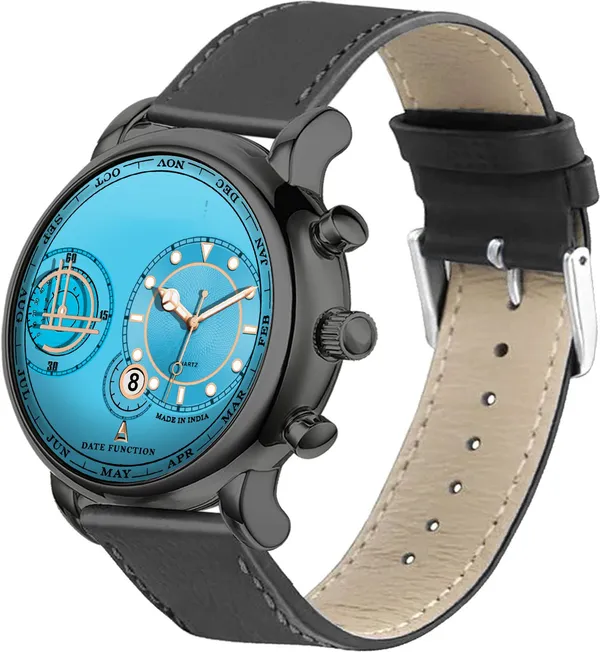 Onir_Leather_Black_Date_And_Time_Analog_Watch_For_Men_Dual_Time_Date_Display_Radium_Dial_Analog_Watch_For_Men