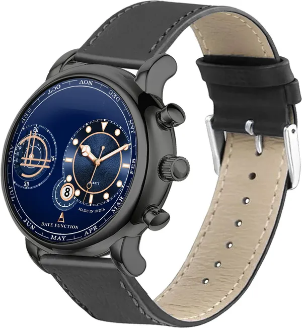 Onir_Leather_Black_Date_And_Time_Analog_Watch_For_Men_Dual_Time_Date_Display_Radium_Dial_Analog_Watch_For_Men