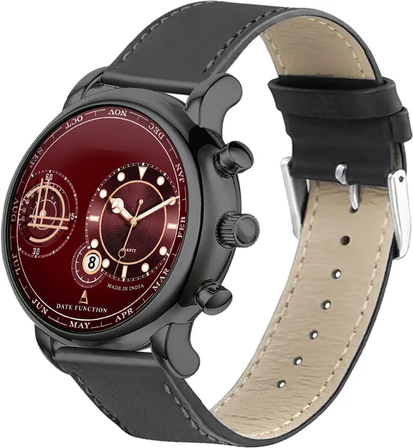 Onir_Leather_Black_Date_And_Time_Analog_Watch_For_Men_Dual_Time_Date_Display_Radium_Dial_Analog_Watch_For_Men