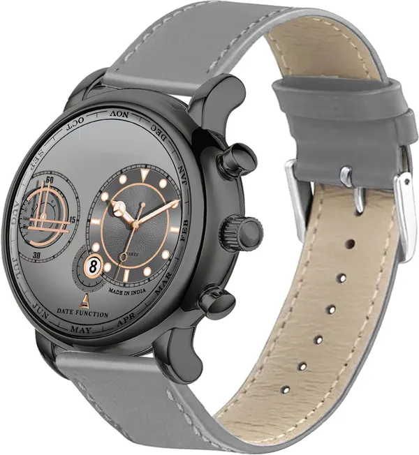 Onir_Leather_Black_Date_And_Time_Analog_Watch_For_Men_Dual_Time_Date_Display_Radium_Dial_Analog_Watch_For_Men