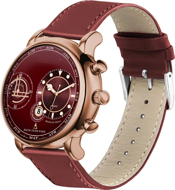 Onir_Leather_Copper_Premium_Quality_Quartz_Analog_Watch_For_Men_Dual_Time_Date_Display_Radium_Dial_Analog_Watch_For_Men