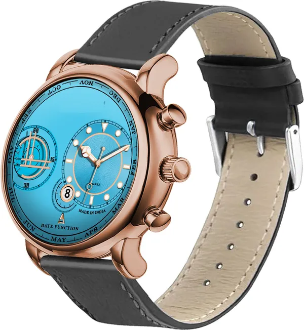 Onir_Leather_Copper_Premium_Quality_Quartz_Analog_Watch_For_Men_Dual_Time_Date_Display_Radium_Dial_Analog_Watch_For_Men