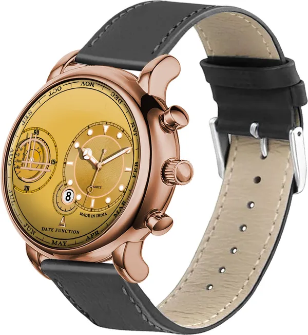Onir_Leather_Copper_Premium_Quality_Quartz_Analog_Watch_For_Men_Dual_Time_Date_Display_Radium_Dial_Analog_Watch_For_Men