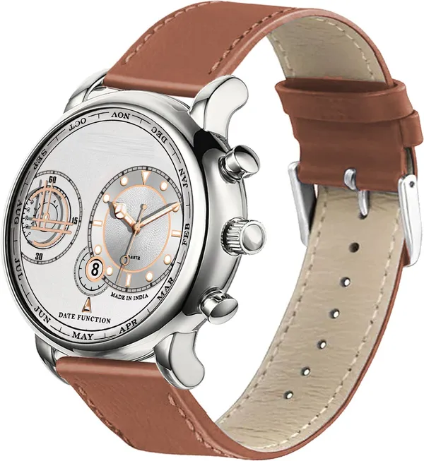Onir_Leather_Silver_Premium_Quality_Quartz_Analog_Watch_For_Men_Dual_Time_Date_Display_Radium_Dial_Analog_Watch_For_Men