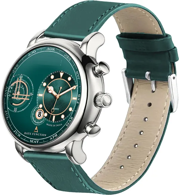 Onir_Leather_Silver_Premium_Quality_Quartz_Analog_Watch_For_Men_Dual_Time_Date_Display_Radium_Dial_Analog_Watch_For_Men