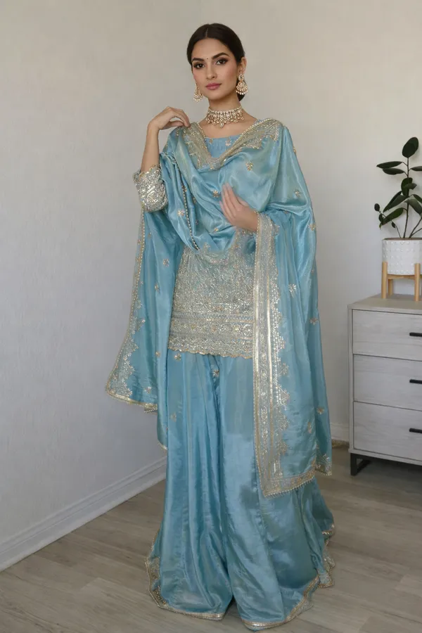 Pastel_Blue_Elegant_Embroidered_Sequence_Designer_Sharara_Set_For_Women