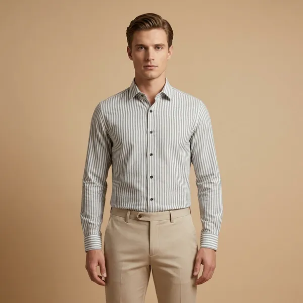 Men's_Ivory_Grey_Striped_Casual_Shirt