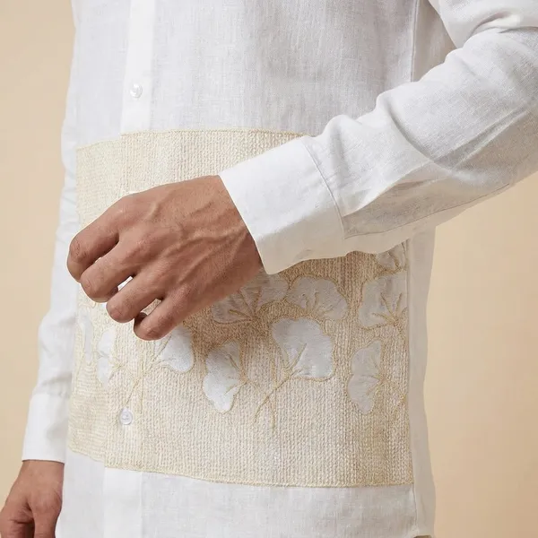 Men's_Slim_Fit_Floral_Panel_Casual_Shirt