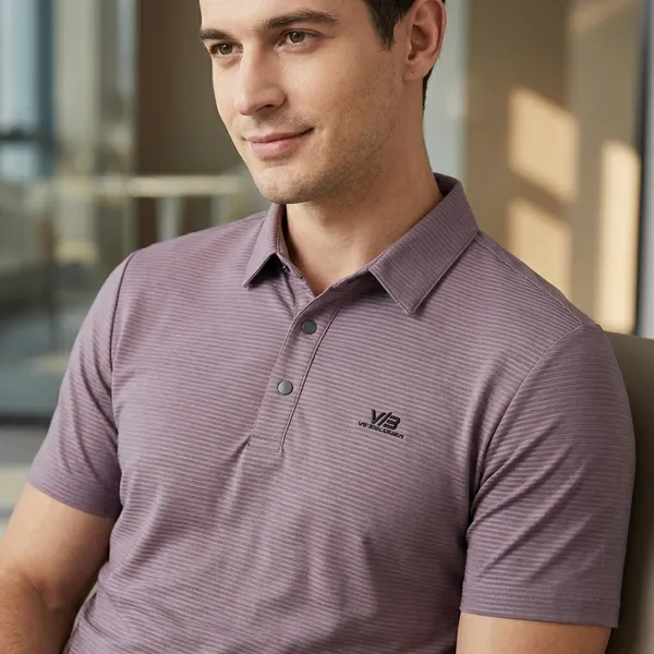 Purple_Imported_Lycra_Solid_Polo_T-Shirt_For_Men