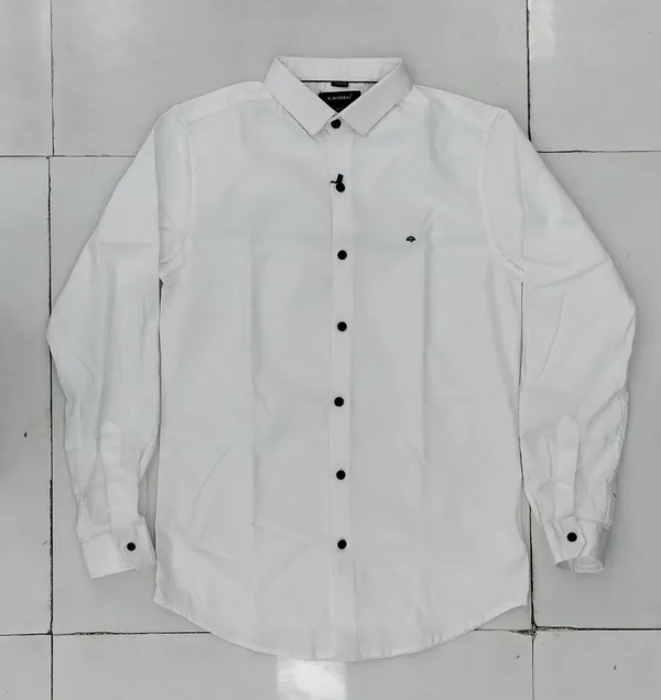 White_Cotton_Solid_Formal_Shirt_For_Men
