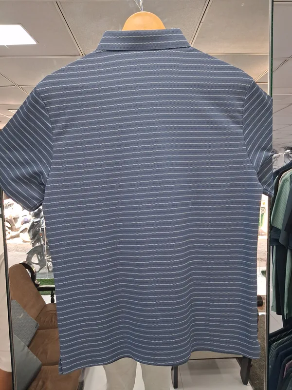 Navy_Blue_Imported_Lycra_Solid_Polo_T-Shirt_For_Men