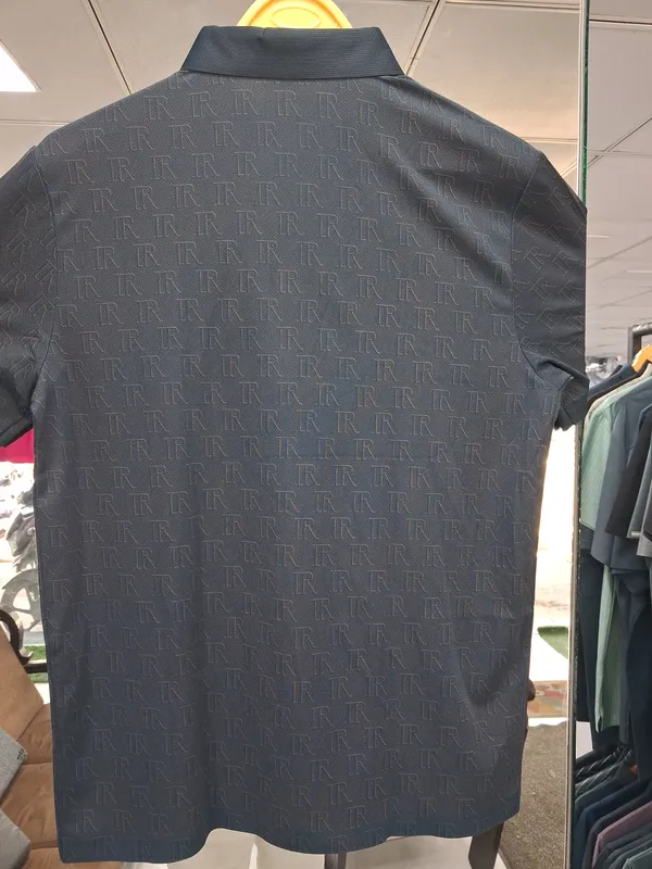 Dark_Grey_Imported_Lycra_Solid_Polo_T-Shirt_For_Men
