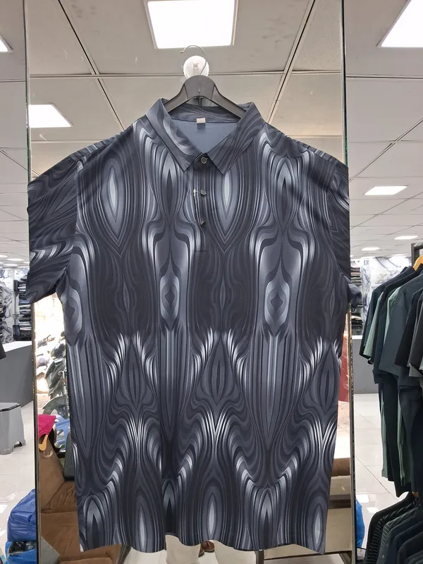 Black_Imported_Lycra_Solid_Polo_T-Shirt_For_Men