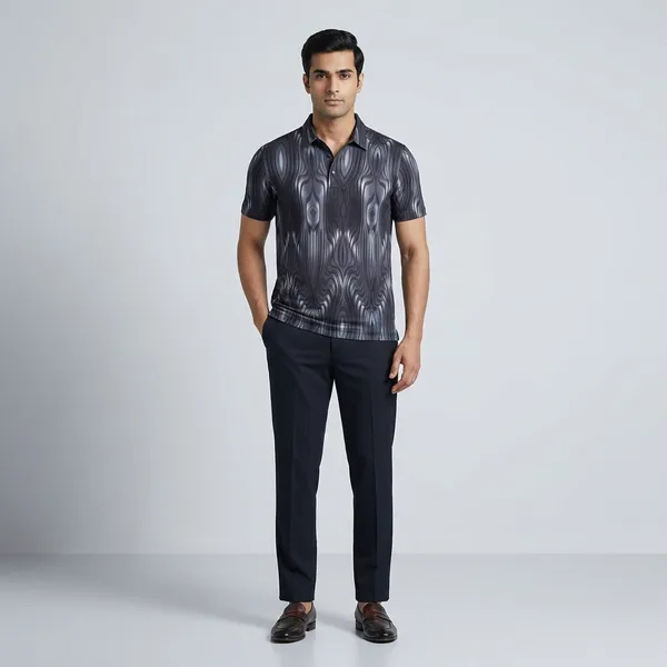 Black_Imported_Lycra_Solid_Polo_T-Shirt_For_Men