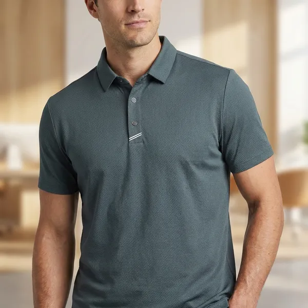 Dark_Grey_Imported_Lycra_Solid_Polo_T-Shirt_For_Men