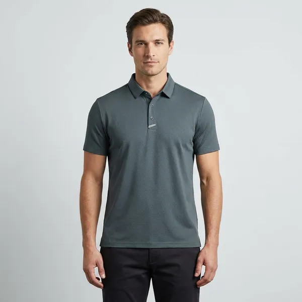 Dark_Grey_Imported_Lycra_Solid_Polo_T-Shirt_For_Men