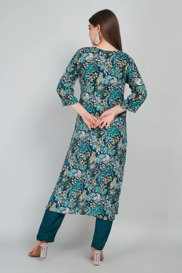 Women_Rayon_Kurta_And_Trouser_With_Dupatta_Set_Elegant_Party_And_Festive_Wear
