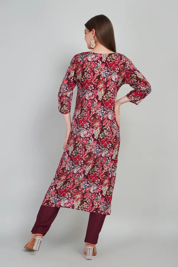 Women_Rayon_Kurta_And_Trouser_With_Dupatta_Set_Elegant_Party_And_Festive_Wear