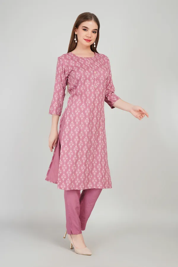 Women_Rayon_Kurta_And_Trouser_With_Dupatta_Set_Elegant_Party_And_Festive_Wear