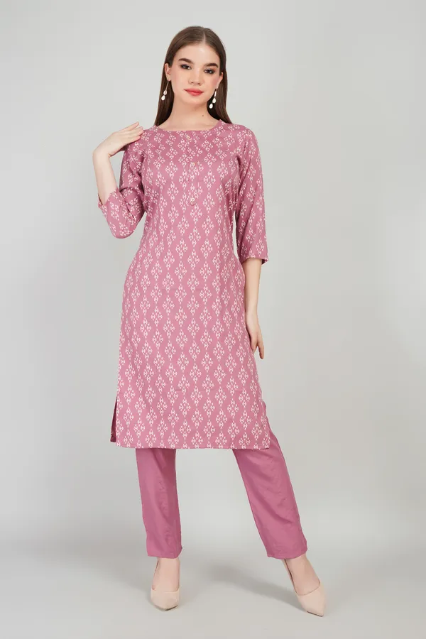 Women_Rayon_Kurta_And_Trouser_With_Dupatta_Set_Elegant_Party_And_Festive_Wear