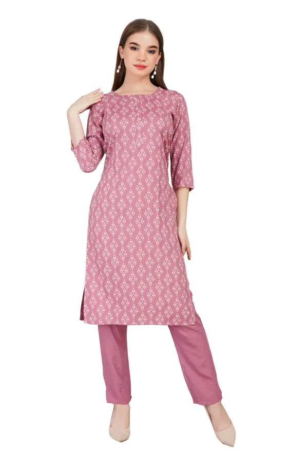 Women_Rayon_Kurta_And_Trouser_With_Dupatta_Set_Elegant_Party_And_Festive_Wear